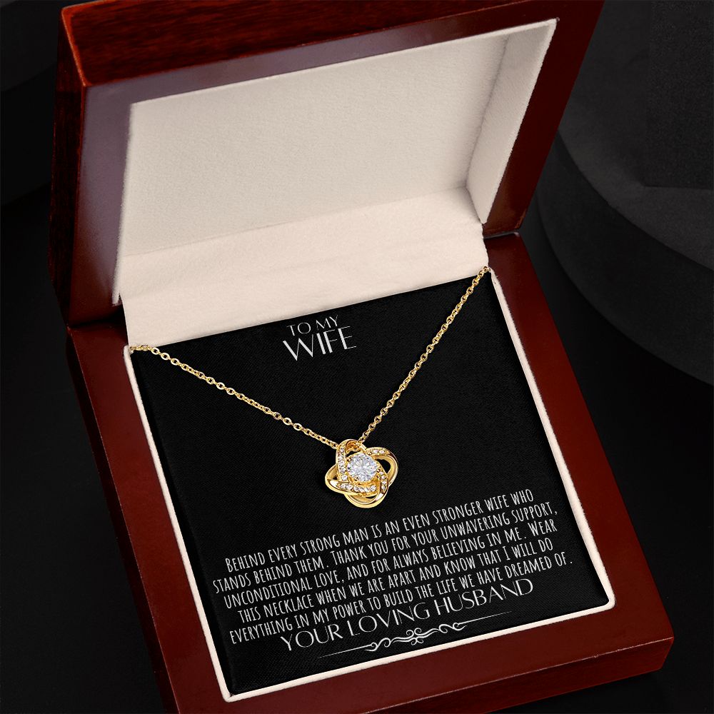 litzzy To My Wife Necklace - Anniversary Gift For Wife - Wife Birthday Gift - Gift For Wife - Wife Necklace - Mothers Day Gift For Wife Jewelry   