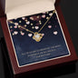litzzy Litzzy Love Knot Necklace To my Mom, All of Us are guarded by the most powerful of all Angels Mothers day Jewelry, Gifts set Jewelry   
