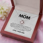 litzzy Mom - Forever Grateful - Love Knot Necklace - Litzzy Mother's Day Gifts Necklace Jewelry   