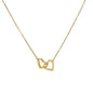 litzzy Litzzy Interlocking Hearts Necklace To my Mom, Mother and Daughter Like No Other  Mothers Day Jewelry, Necklace gifts set from Son, Daughter Jewelry   