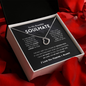 litzzy To My Beautiful Soulmate - Missing Piece - Delicate Heart Necklace - To My Soulmate - Gift For Soulmate Jewelry   