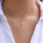 litzzy To My Beautiful Soulmate - Missing Piece - Delicate Heart Necklace - To My Soulmate - Gift For Soulmate Jewelry   