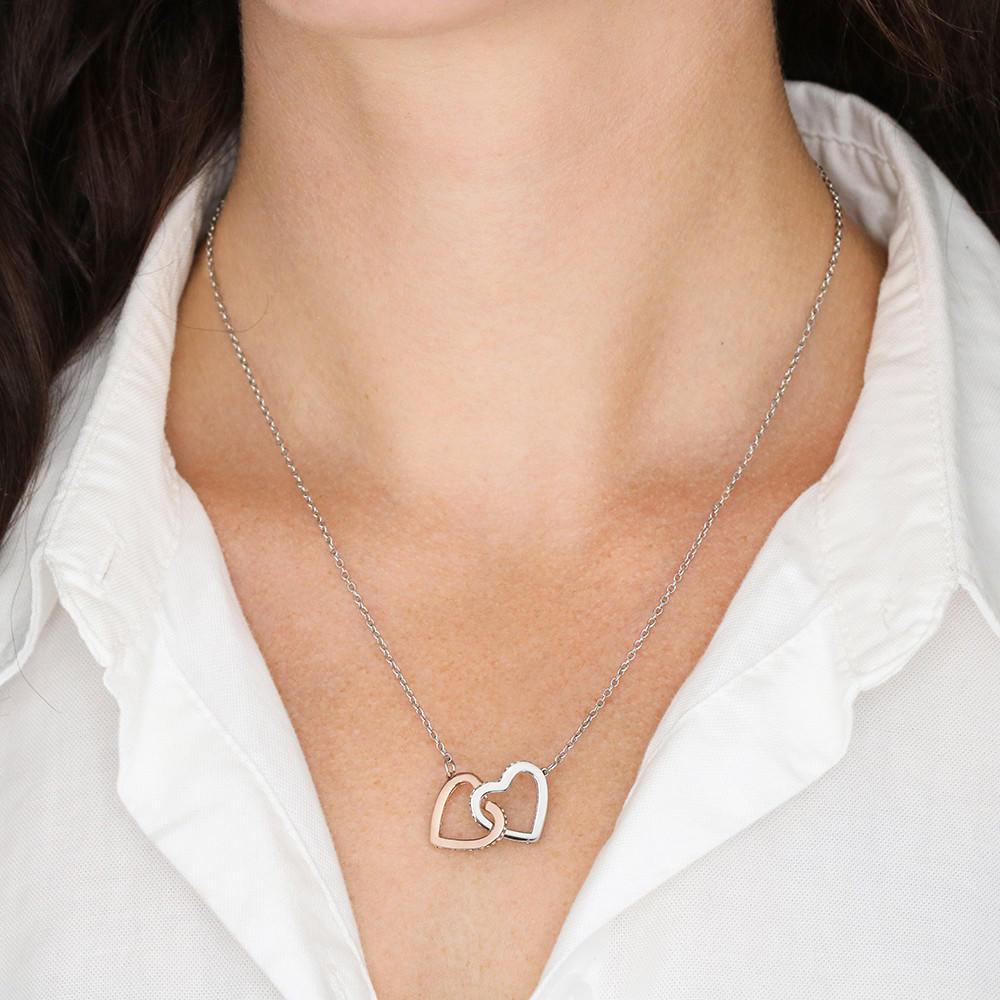 litzzy To My Mother - Interlocked Hearts - The Best Among The Rest Jewelry   