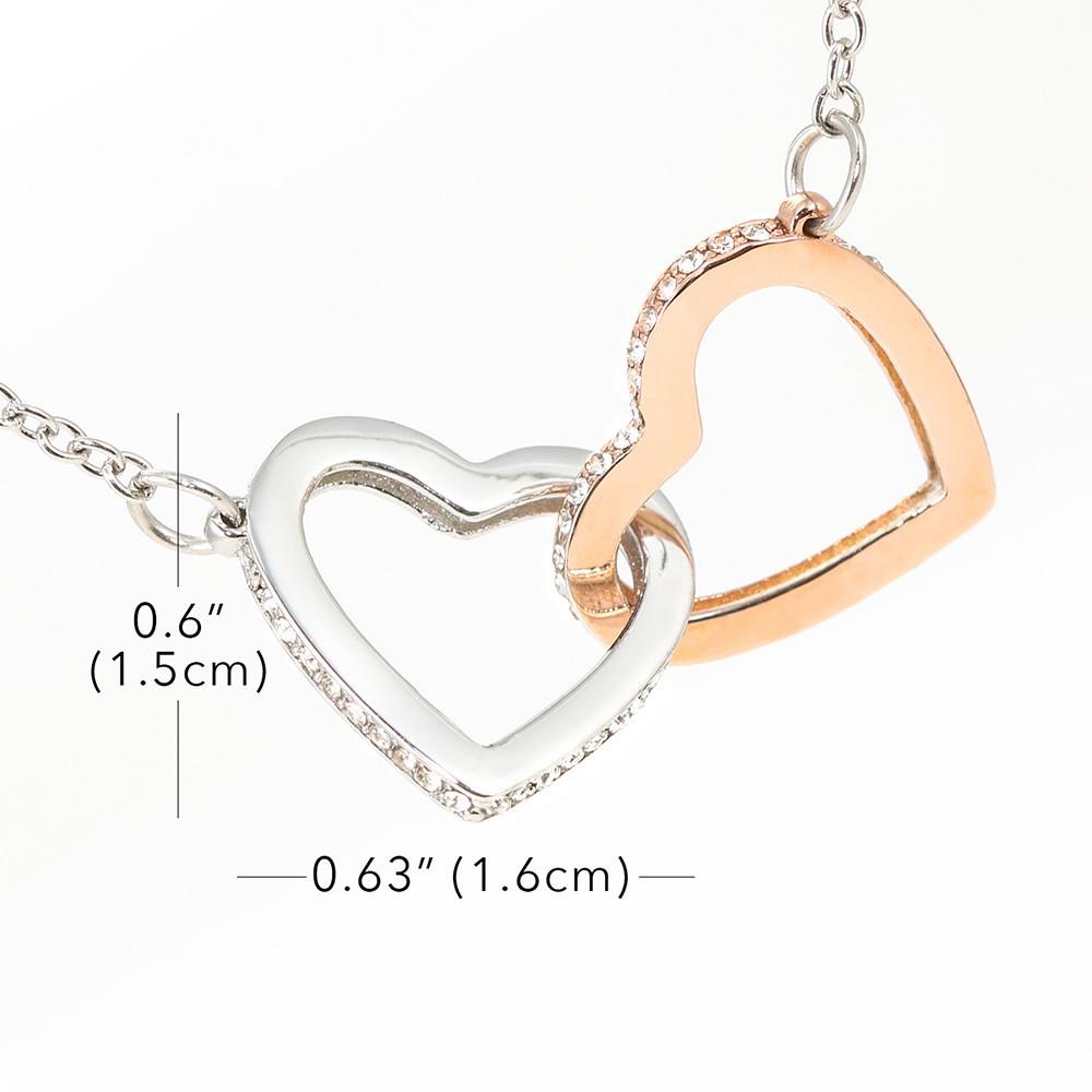 litzzy To My Mother - Interlocked Hearts - The Best Among The Rest Jewelry   