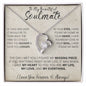 litzzy To My Soulmate Necklace, Gift for Wife Girlfriend Fiancée, Anniversary Necklace, Valentine's Day Necklace - Litzzy Forever Love Necklace Jewelry   