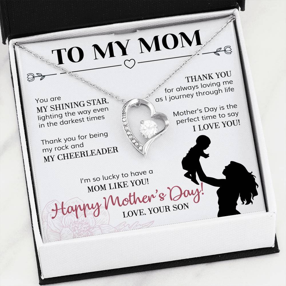 litzzy To My Mom - Forever Love - Thank you Jewelry   