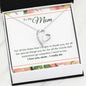 litzzy Litzzy Forever Love Necklace To my Mom, I Love You Mom I Really Do  Mothers Day Jewelry, Necklace gifts set from Son, Daughter Jewelry   
