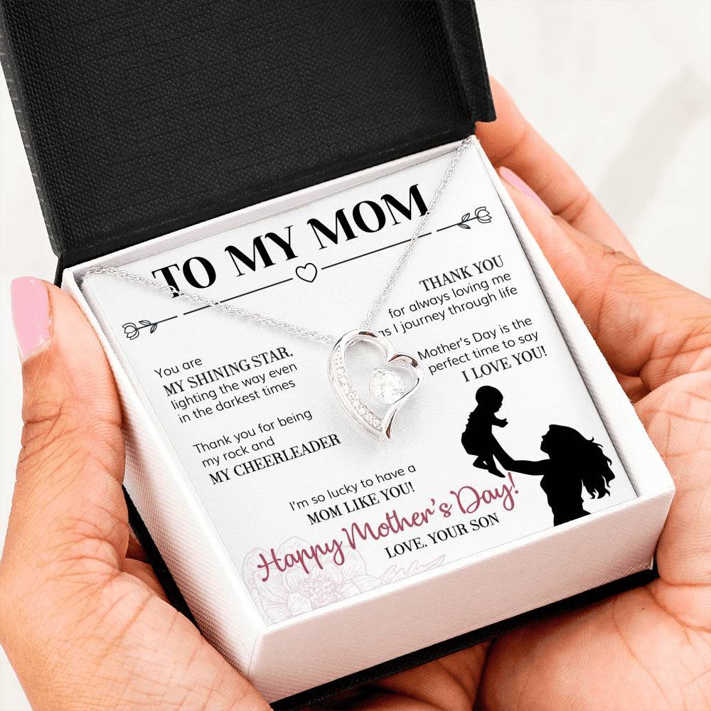 litzzy To My Mom - Forever Love - Thank you Jewelry   