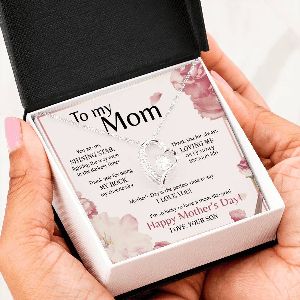 litzzy To My Mom - Forever Love - I Love You Mother Jewelry   