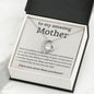 litzzy Litzzy Forever Love Necklace To my Mother, A Special Place Mothers Day Jewelry, Necklace gifts set from Son, Daughter Jewelry   