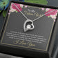 litzzy To My Future Wife - I promise to be your best friend - Forever Love Necklace - To My Future Wife, Gift For Wife SO Jewelry   