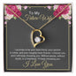 litzzy To My Future Wife - I promise to be your best friend - Forever Love Necklace - To My Future Wife, Gift For Wife SO Jewelry 18k Yellow Gold Finish Standard Box 
