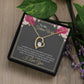 litzzy To My Future Wife - I promise to be your best friend - Forever Love Necklace - To My Future Wife, Gift For Wife SO Jewelry   