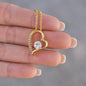 litzzy Litzzy Forever Love Necklace To my Mom, I Love You Mom I Really Do  Mothers Day Jewelry, Necklace gifts set from Son, Daughter Jewelry   
