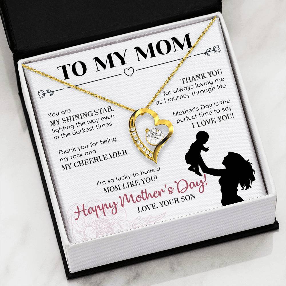 litzzy To My Mom - Forever Love - Thank you Jewelry   