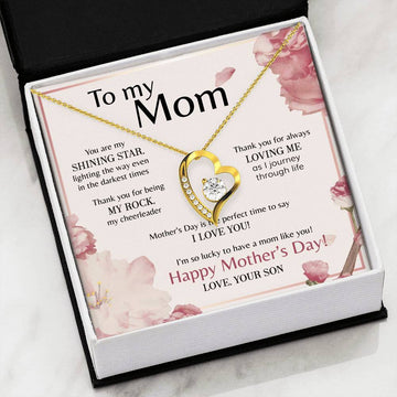 litzzy To My Mom - Forever Love - I Love You Mother Jewelry   