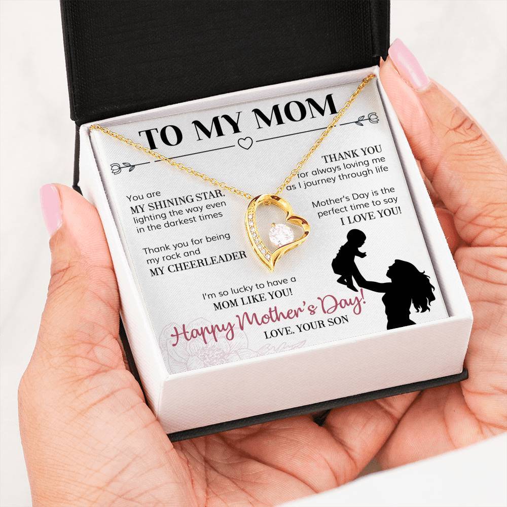 litzzy To My Mom - Forever Love - Thank you Jewelry   