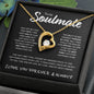 litzzy To My Soulmate - 14K Forever Necklace - Necklace Gift Set - To My Soulmate, Gift For Soulmate SO Jewelry   