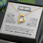 litzzy To My Beautiful Soulmate - If I Could Give You One Thing In Life - Litzzy Forever Love Necklace - To My Soulmate, Gift For Soulmate Jewelry   
