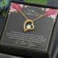 litzzy To My Future Wife - I promise to be your best friend - Forever Love Necklace - To My Future Wife, Gift For Wife SO Jewelry   