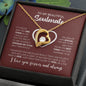 litzzy My Beautiful Soulmate | Love & Light - Forever Love Necklace - Valentine's Day Gift Necklace SO Jewelry   