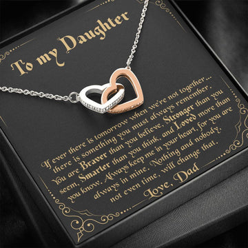litzzy Always keep me in your heart, Litzzy To My Daughter Jewelry   
