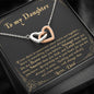 litzzy Always keep me in your heart, Litzzy To My Daughter Jewelry   