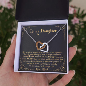 litzzy Always keep me in your heart, Litzzy To My Daughter Jewelry Standard Box  