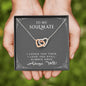 litzzy To My Soulmate - I Loved You Then. I Love You Still. Always Have - Necklace Gift For Her, Wife, Girlfriend, Anniversary, Wedding, Valentine, Birthday with Message Card Jewelry   