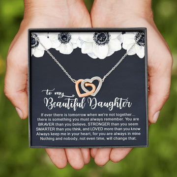 litzzy Always Keep Me In Your Heart, Litzzy To My Beautiful Daughter Jewelry Standard Box  