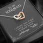 litzzy To My Soulmate - I Loved You Then. I Love You Still. Always Have - Necklace Gift For Her, Wife, Girlfriend, Anniversary, Wedding, Valentine, Birthday with Message Card Jewelry Standard Box  
