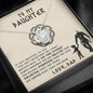 litzzy Viking Dad To Daughter Gift , Litzzy To My Daughter Jewelry   