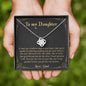 litzzy I want you to believe deep in your heart , Litzzy To My Daughter Jewelry Standard Box  