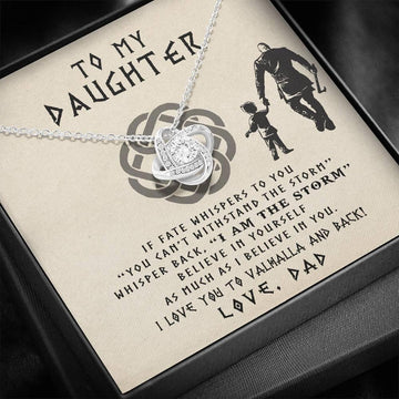 litzzy I Am The Storm, Litzzy To My Daughter Jewelry Standard Box  