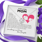 litzzy Litzzy Love Knot Necklace To My Loving Mom, Love always and forever Gift From Daughter Jewelry   