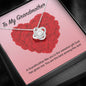 litzzy Litzzy Love Knot Necklace To My Grandmother, A Grandmother like you is the sweetest gift God has given me Mothers day Jewelry, Gifts set Jewelry   
