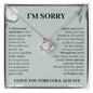 litzzy I'm Sorry A Thousand Apologies, Litzzy To My Daughter Jewelry Two Toned Box  