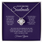 litzzy To My One True Soulmate - Until The End Of Time - Necklace - To My Soulmate, Gift For Soulmate Jewelry Two Toned Box  
