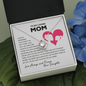 litzzy Litzzy Love Knot Necklace To My Loving Mom, Love always and forever Gift From Daughter Jewelry   