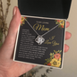 litzzy Litzzy Love Knot Necklace To my Mom, You're The World Gift From Daughter Jewelry   