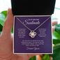 litzzy To My One True Soulmate - Until The End Of Time - Necklace - To My Soulmate, Gift For Soulmate Jewelry   