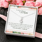litzzy Litzzy Alluring Beauty Necklace To my Mom, I Love You Mom I Really Do  Mothers Day Jewelry, Necklace gifts set from Son, Daughter Jewelry   