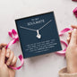 litzzy To My Soulmate - Last Everything - Gift For Birthday, Anniversary - Necklace Gift For Her, Wife, Girlfriend, Anniversary, Wedding, Valentine, Birthday with Message Card Jewelry   