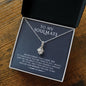 litzzy To My Soulmate - Never Forget That I Love You - Alluring Necklace - Necklace Gift For Her, Wife, Girlfriend, Anniversary, Wedding, Valentine, Birthday with Message Card Jewelry   