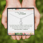 litzzy Litzzy Alluring Beauty Necklace To my Mom, I Love You Mom I Really Do  Mothers Day Jewelry, Necklace gifts set from Son, Daughter Jewelry   