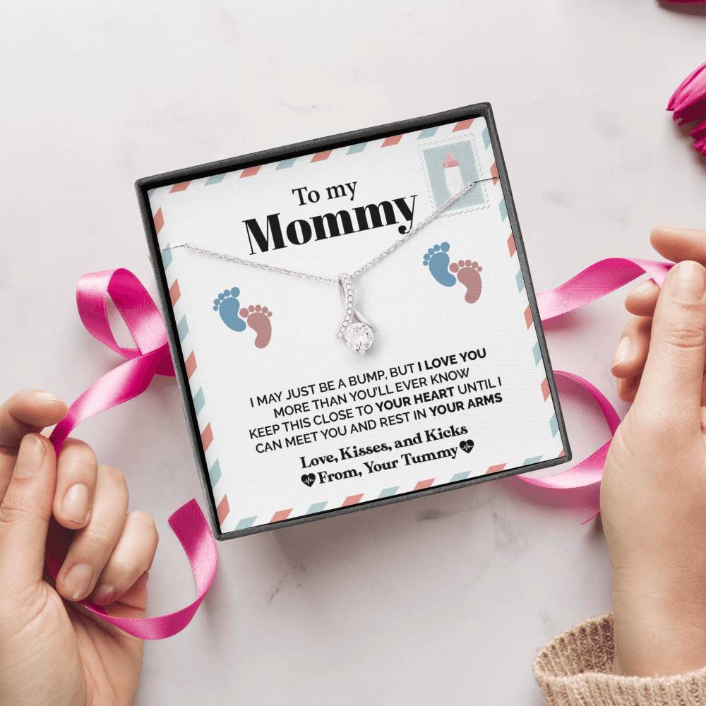 litzzy To My Mommy - Alluring Necklace - Love, Kisses, and Kicks Jewelry   