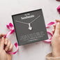 litzzy To My Soulmate - Last Everything Alluring Necklace - Necklace Gift For Her, Wife, Girlfriend, Anniversary, Wedding, Valentine, Birthday with Message Card Jewelry   