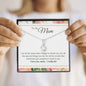 litzzy Litzzy Alluring Beauty Necklace To my Mom, I Love You Mom I Really Do  Mothers Day Jewelry, Necklace gifts set from Son, Daughter Jewelry   
