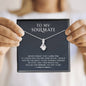 litzzy To My Soulmate - Never Forget That I Love You - Alluring Necklace - Necklace Gift For Her, Wife, Girlfriend, Anniversary, Wedding, Valentine, Birthday with Message Card Jewelry   