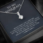 litzzy To My Soulmate - Never Forget That I Love You - Alluring Necklace - Necklace Gift For Her, Wife, Girlfriend, Anniversary, Wedding, Valentine, Birthday with Message Card Jewelry   